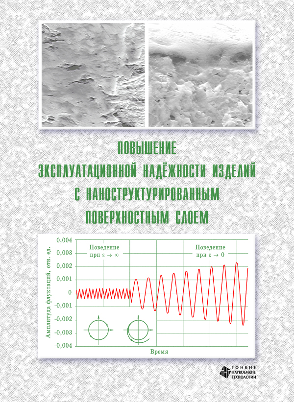 Повышение эксплуатационной надёжности изделий с наноструктурированным поверхностным слоем